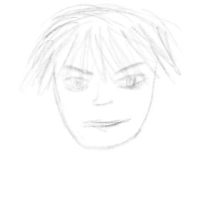 妻の似顔絵