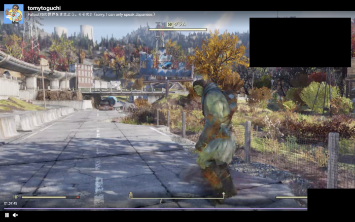 Fallout76取引可能NPC