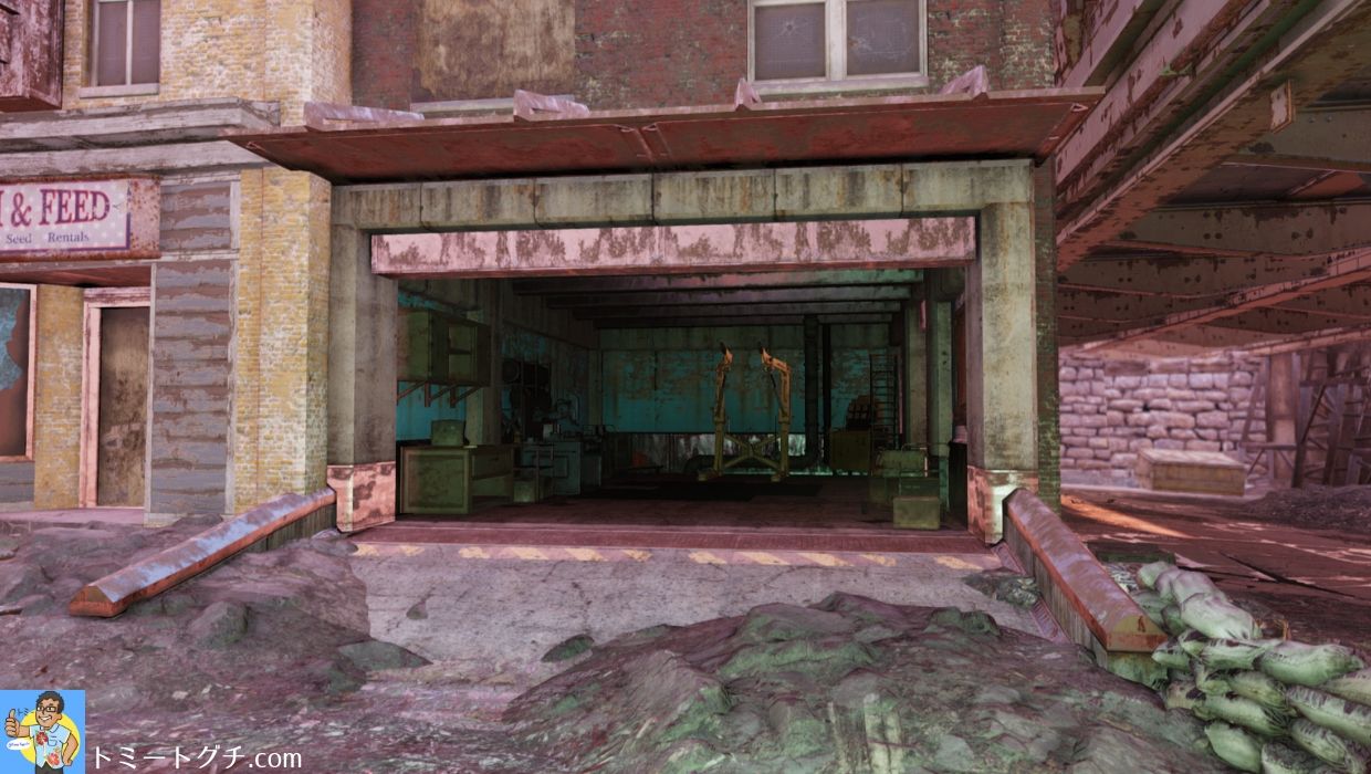 Fallout76 ポイント プレザント レスポンダーの拠点のある教会とモスマン教のアジト トミートグチ Com