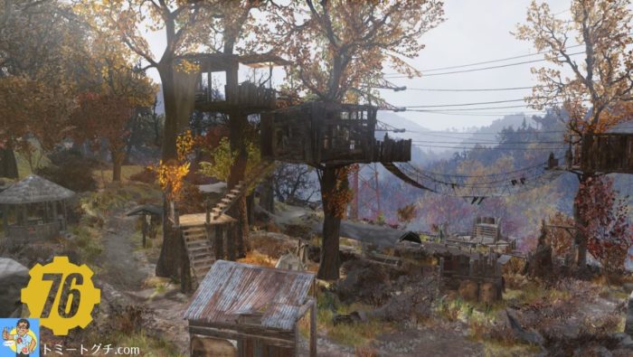Fallout76 森林地帯