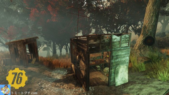 Fallout76 狩人の小屋