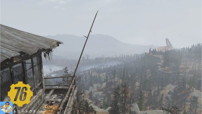 Fallout76 セントラル・マウンテン監視地点
