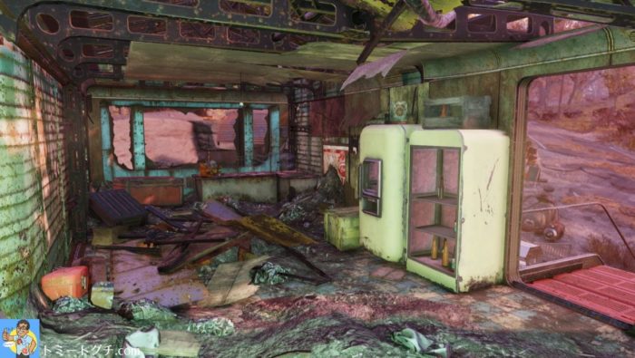 Fallout76 レディ・ジャネットのソフトクリーム店