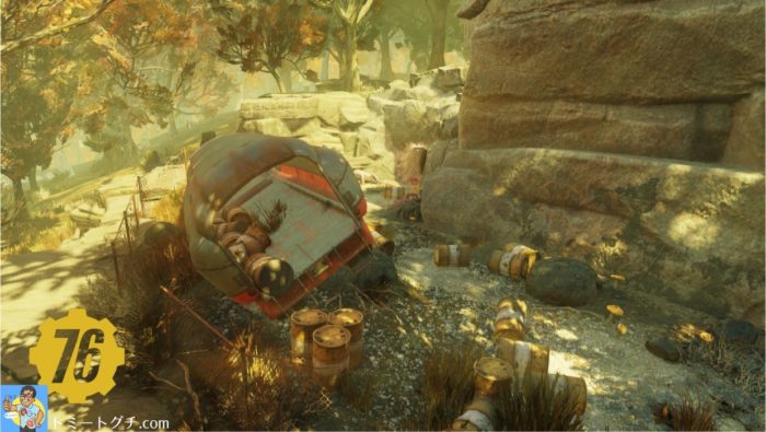 Fallout76 放棄された廃棄物投棄場