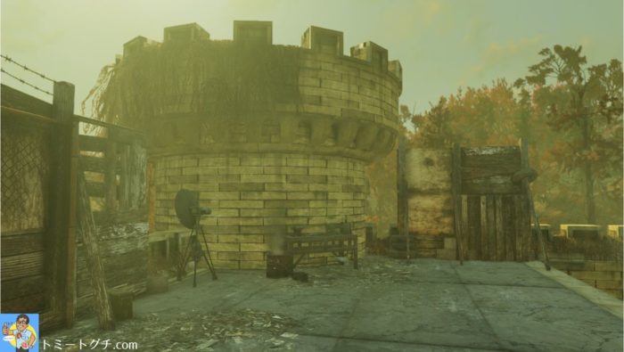 Fallout76 バークレー・スプリングス城