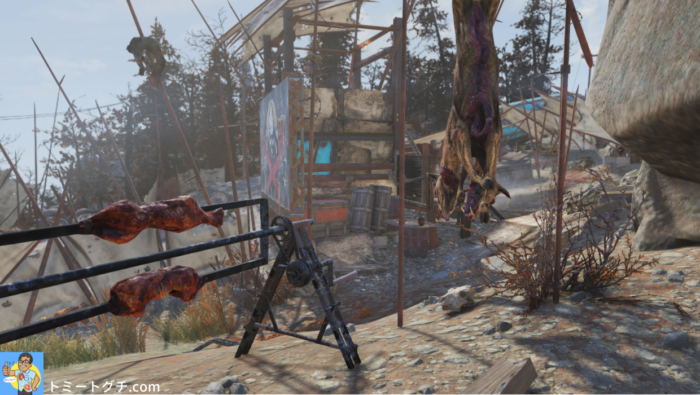Fallout76 カットスローツのキャンプ(北)