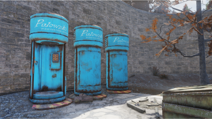 Fallout76 セネカロックの案内所