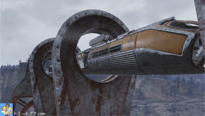 Fallout76 モノレールエレベーター