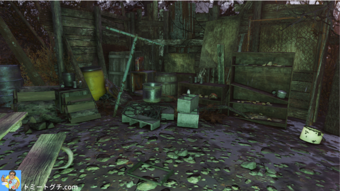 Fallout76 泥沼の穴