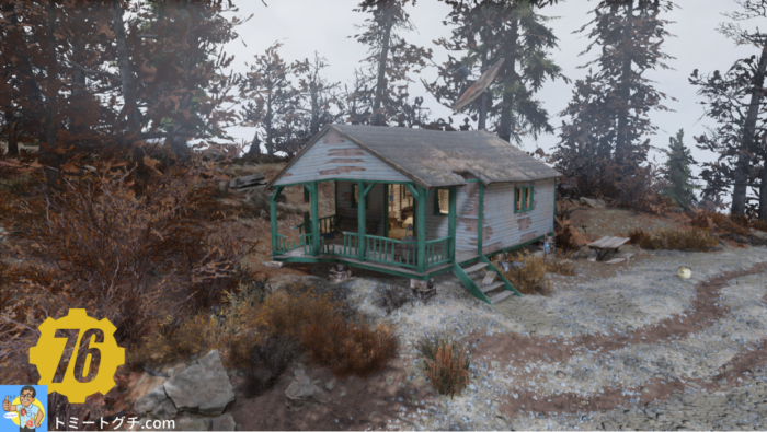 Fallout76 調査員の小屋
