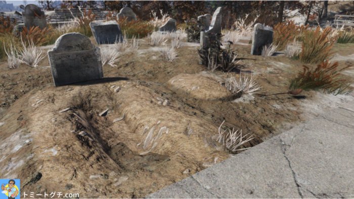 Fallout76 フィルーピー戦場墓地