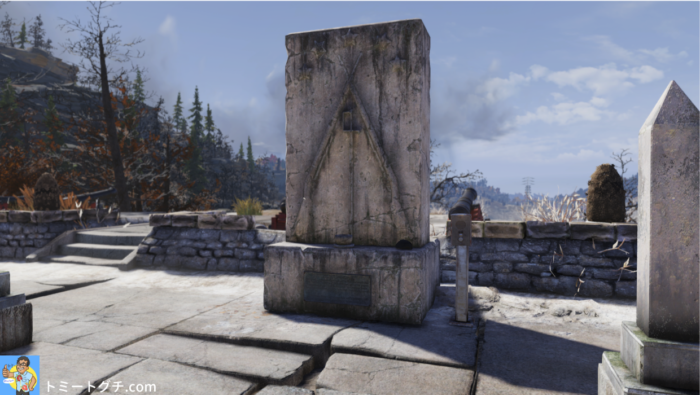 Fallout76 フィルーピー戦場墓地