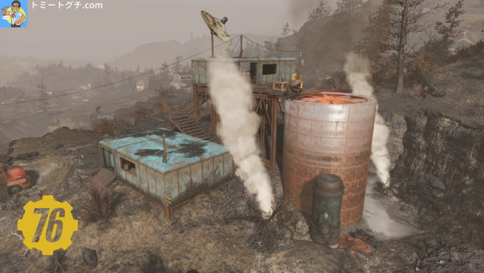 Fallout76 放棄された鉱山シャフト2