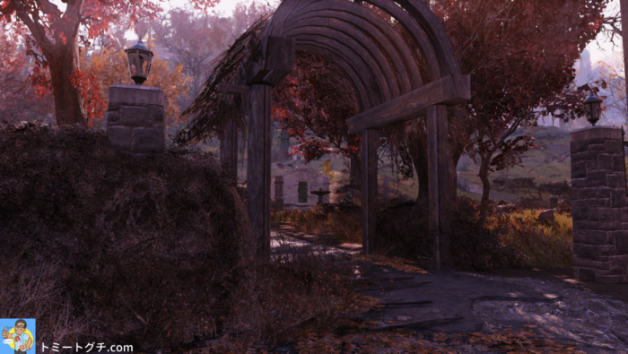 Fallout76 カナー郡墓地