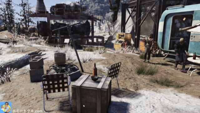 Fallout76 Wastelanders クレーター監視室