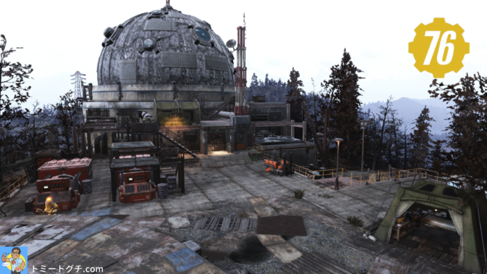 Fallout76 Wastelanders ATLAS観測所