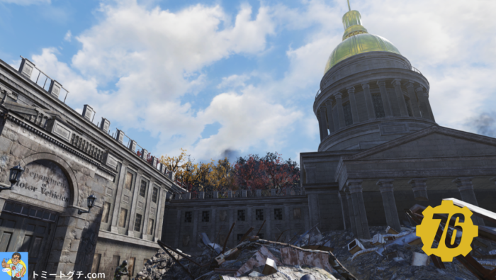 Fallout76 Sd チャールストン議事堂 構造が少し複雑な切ない場所 トミートグチ Com